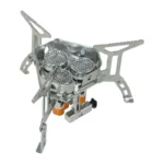 سر شعله 3 شعله فندک دارا | استیل تمام فلزی قدرتمند مخصوص کمپ و کوهنوردی - تصویر 4