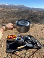 ست ظروف کمپینگ مدل حرفه‌ای | مقاوم و ایده‌آل برای طبیعت‌گردی - تصویر 2