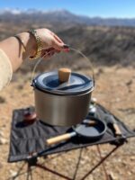 ست ظروف کمپینگ مدل حرفه‌ای | مقاوم و ایده‌آل برای طبیعت‌گردی - تصویر 4